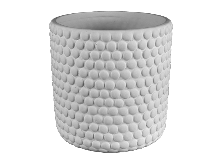 Bisque Beaded Planter (Case of 2)