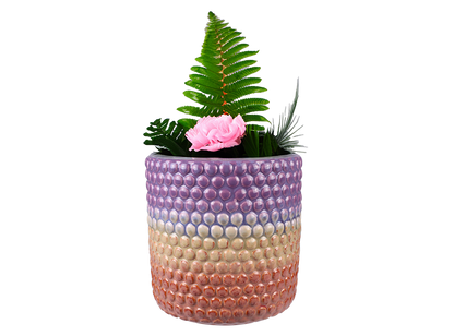 Bisque Beaded Planter (Case of 2)