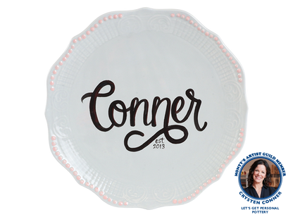 Bisque Jolie Dinner Plate (Case of 4)