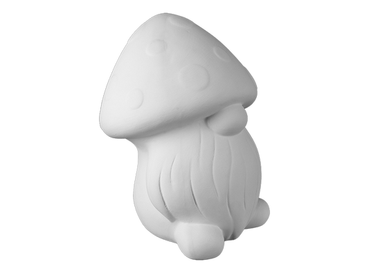 Bisque Melvin The Mushroom Gnome (Case of 2)