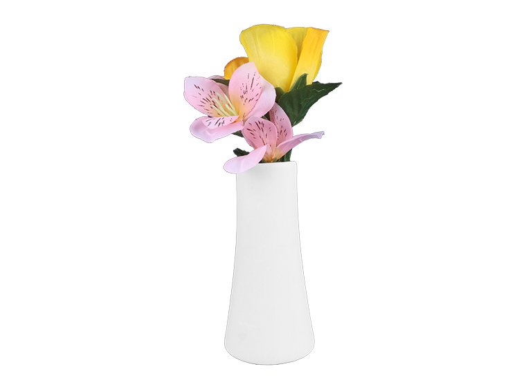 Bisque Organic Bud Vase 2 (Case of 12)