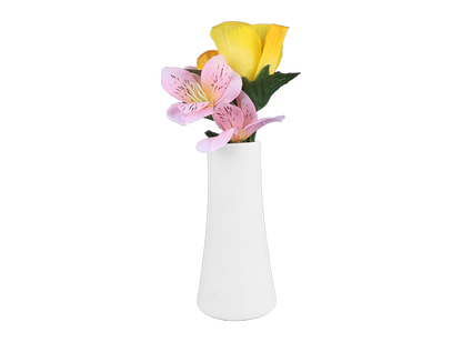 Bisque Organic Bud Vase 2 (Case of 12)