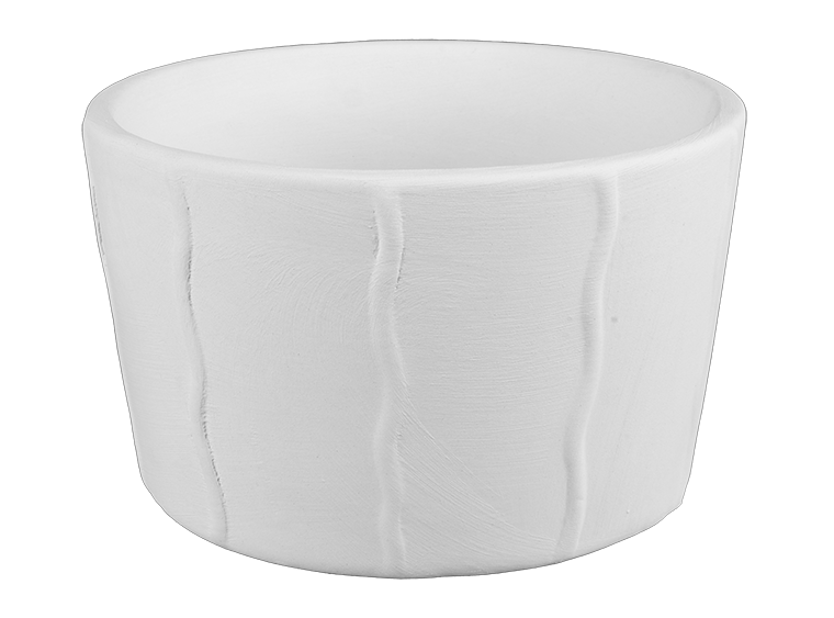 Bisque Squiggle Textured Bowl (Case of 6)