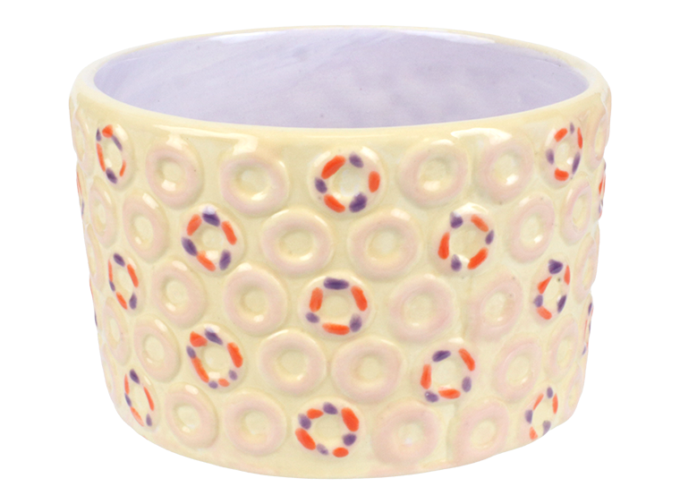 Bisque Loop Textured Bowl (Case of 8)