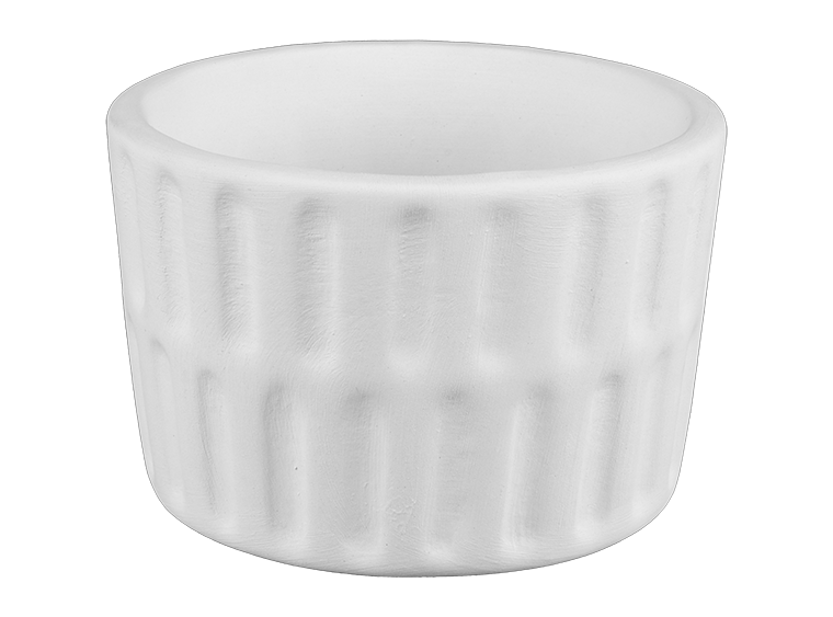 Bisque Notch Textured Bowl (Case of 8)