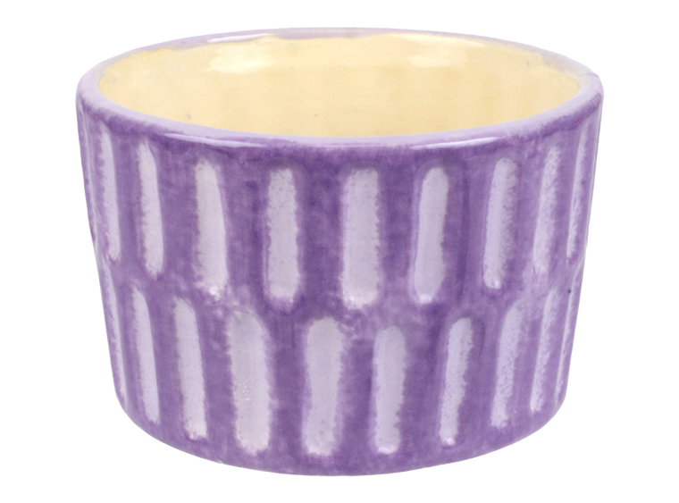 Bisque Notch Textured Bowl (Case of 8)
