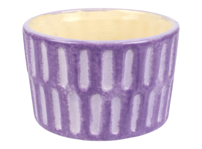 Bisque Notch Textured Bowl (Case of 8)