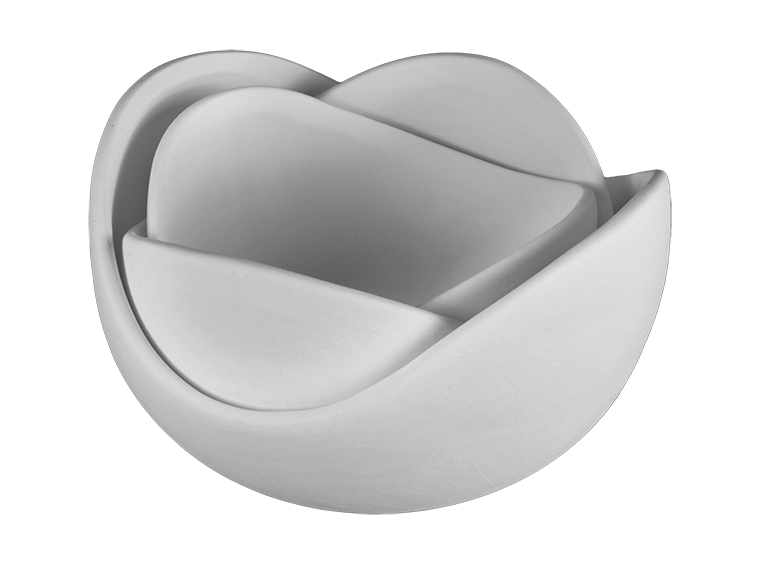 Bisque Organic Nesting Bowl Small (Case of 4)