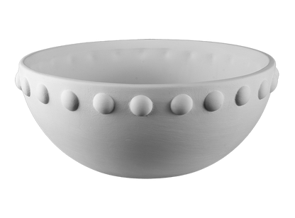 Bisque Bumpy Rimmed Serving Bowl (Case of 1)