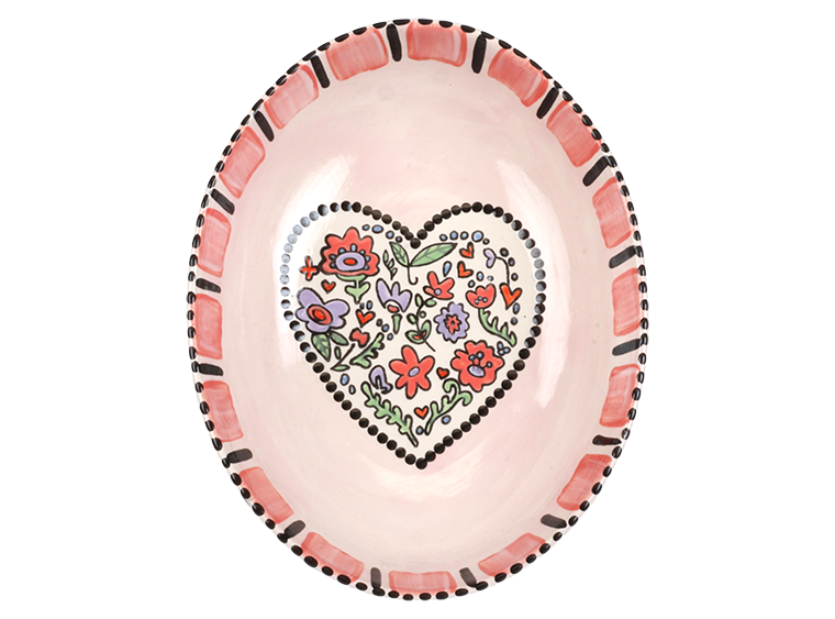 Bisque 12" Oval Coupe Serving Bowl (Case of 2)