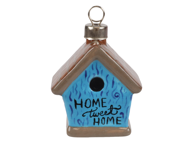 Bisque Home Tweet Home Ornament (Case of 12)