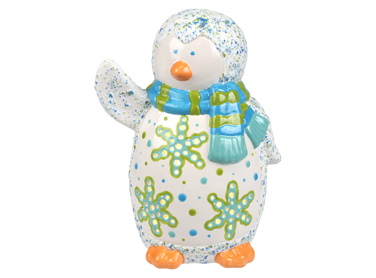 Bisque Lighted Waddles The Penguin (Case of 1)