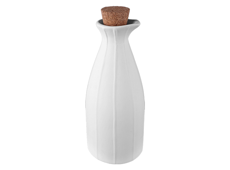Bisque Corked Oil Bottle (Case of 4)