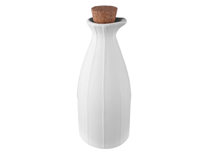 Bisque Corked Oil Bottle (Case of 4)