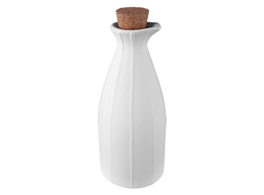 Bisque Corked Oil Bottle (Case of 4)