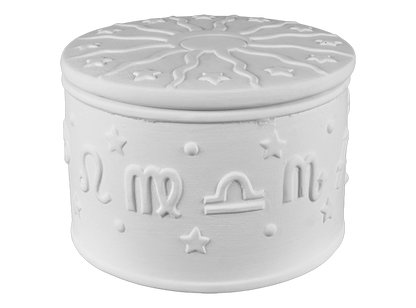 Bisque Astrology Box (Case of 4)