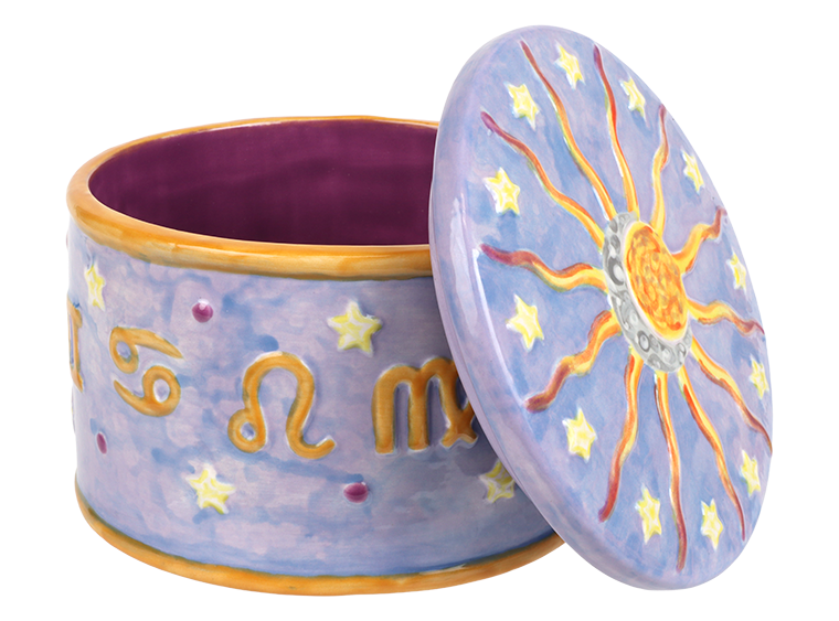 Bisque Astrology Box (Case of 4)