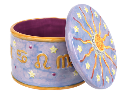 Bisque Astrology Box (Case of 4)