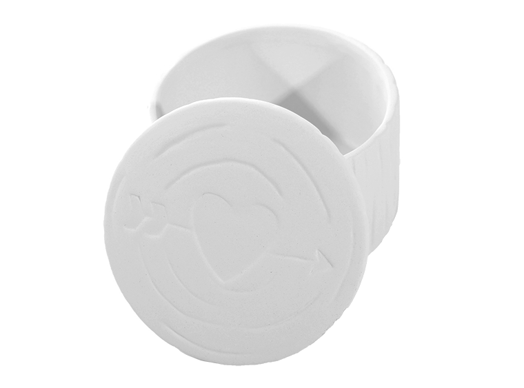 Bisque Love Arrow Box (Case of 4)