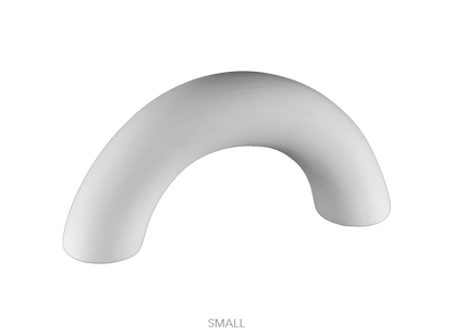 Bisque Interlocking Arches Figurine-Small (Case of 6)