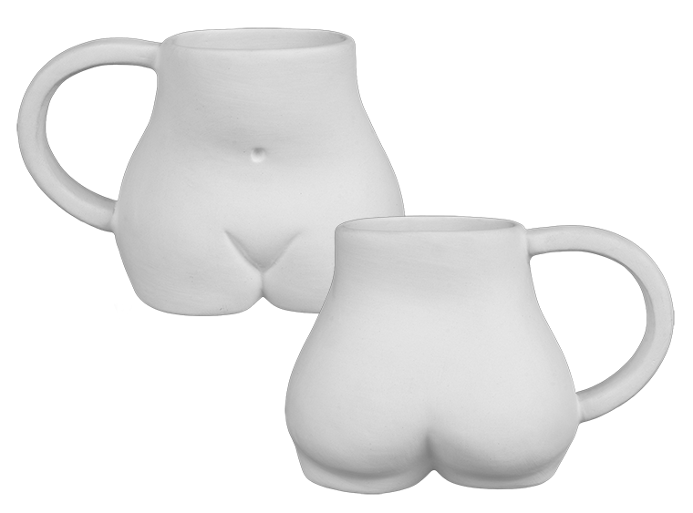 Bisque Booty Mug (Case of 4)