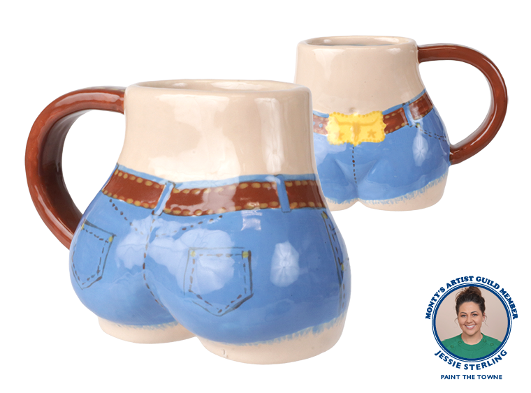 Bisque Booty Mug (Case of 4)