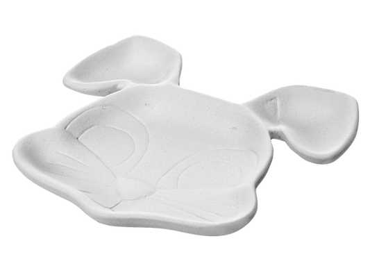Bisque Bunny Dish (Case of 12)