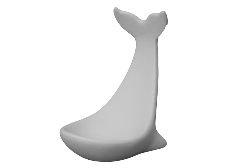 Bisque Whale Spoon Rest (Case of 4)