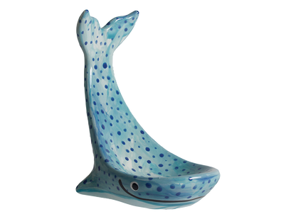 Bisque Whale Spoon Rest (Case of 4)
