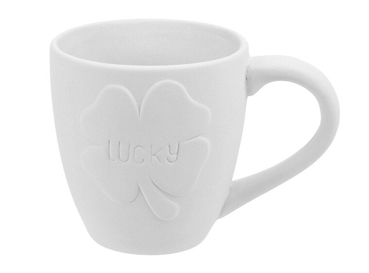 Bisque Lucky Mug (Case of 4)