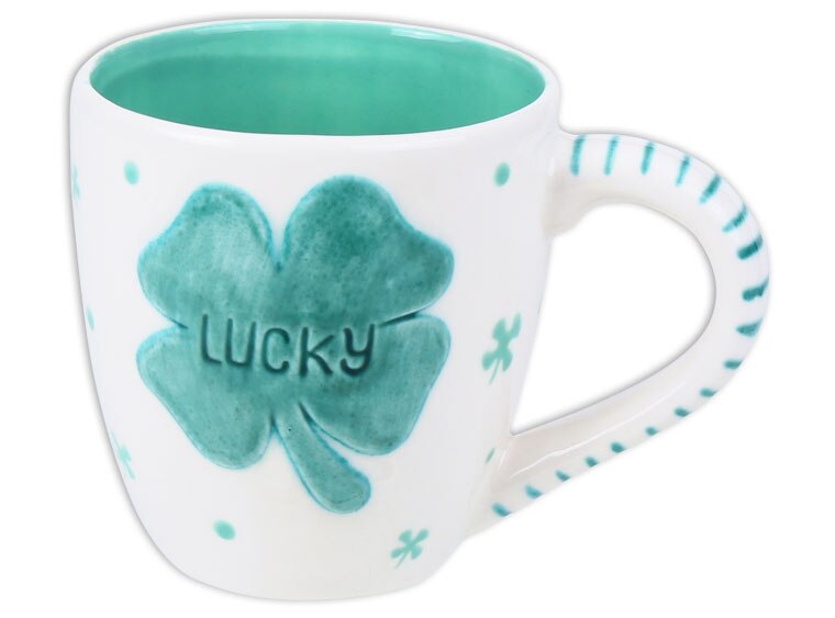 Bisque Lucky Mug (Case of 4)