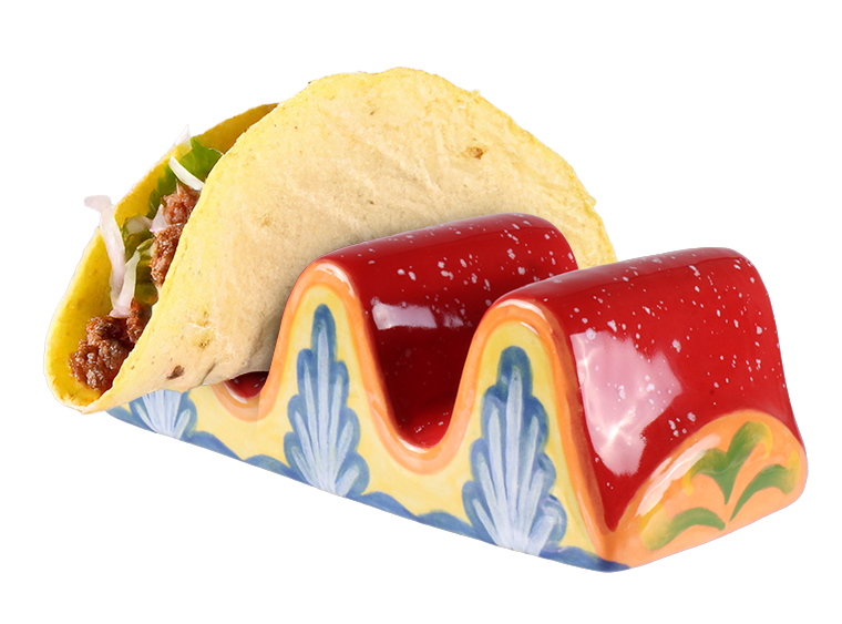 Bisque Taco Time Stand (Case of 6)