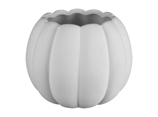 Bisque Pumpkin Planter (Case of 4)