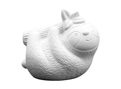 Bisque Sloth Bank (Case of 4)
