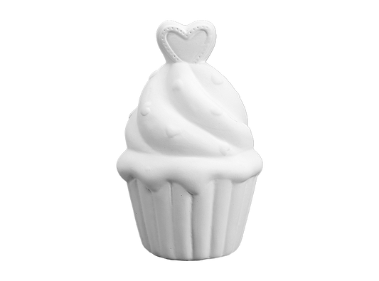 Bisque Love Wins Cupcake Bank (Case of 4)