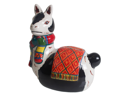 Bisque Elegant Llama Bank (Case of 4)