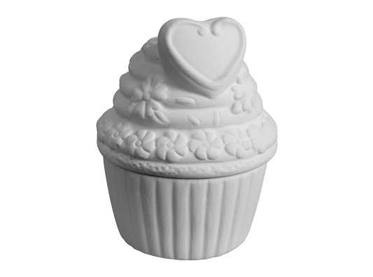 Bisque Fancy Cupcake Box (Case of 4)