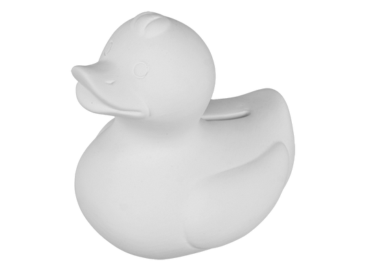 Bisque Number One Ducky Bank (Case of 4)