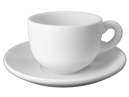 Bisque Espresso Cup And Saucer (Case of 6)