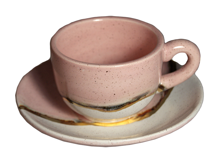Bisque Espresso Cup And Saucer (Case of 6)