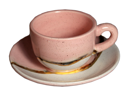 Bisque Espresso Cup And Saucer (Case of 6)