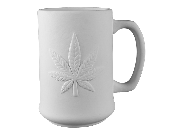 Bisque Chill Leaf Stein (Case of 4)