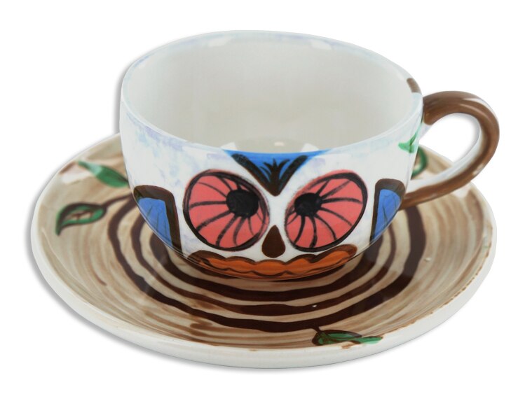 Bisque Tea Cup And Saucer (Case of 6)