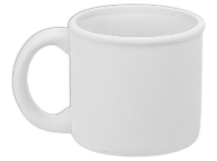 Bisque Heart Tin Mug (Case of 6)