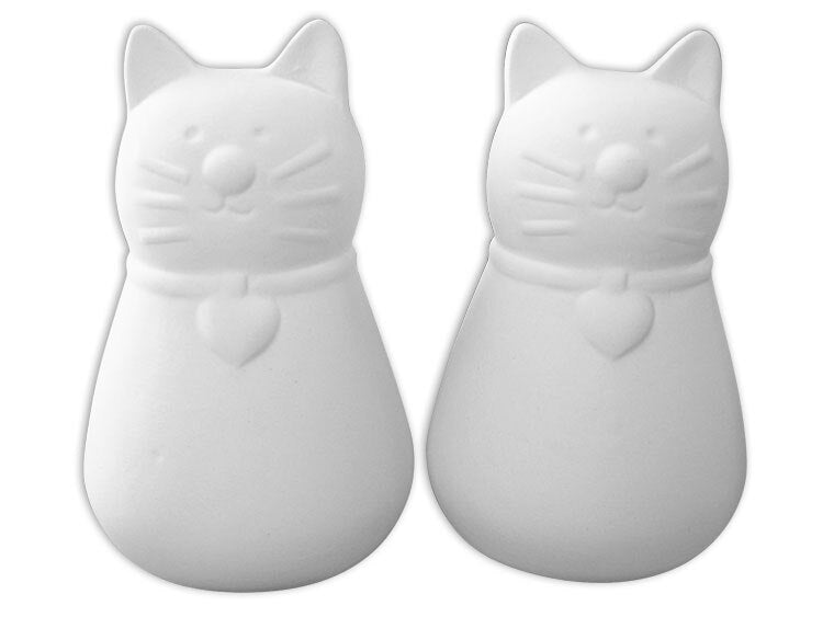 Bisque Whiskers Salt And Pepper Set (Case of 4)