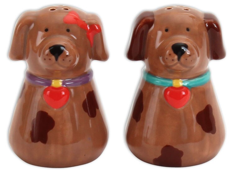 Bisque Bowser Salt And Pepper Set (Case of 4)