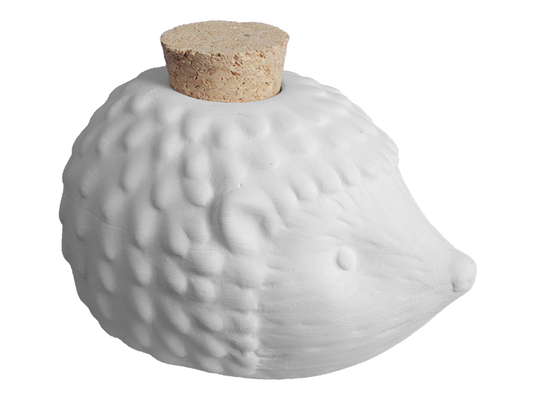 Bisque Hedgehog Jar (Case of 12)