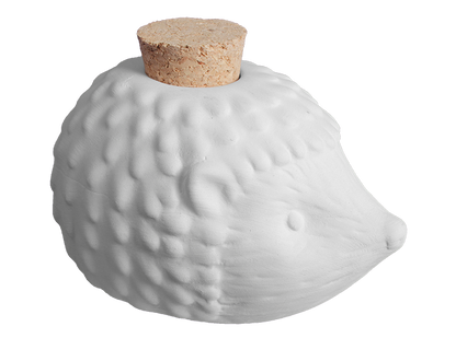 Bisque Hedgehog Jar (Case of 12)