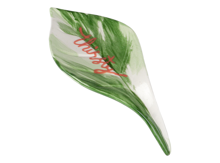 Bisque Watering Leaf (Case of 12)