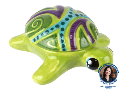 Bisque Surf's Up Turtle Box (Case of 4)